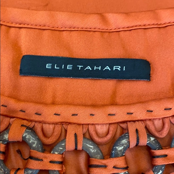 Holt Renfrew Superbe Pure Silk Elie Tahari Top - Picture 4 of 8